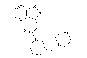 2-indoxazen-3-yl-1-[3-(morpholinomethyl)piperidino]ethanone