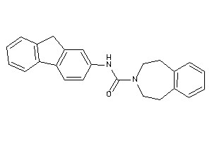 N-(9H-fluoren-2-yl)-1,2,4,5-tetrahydro-3-benzazepine-3-carboxamide