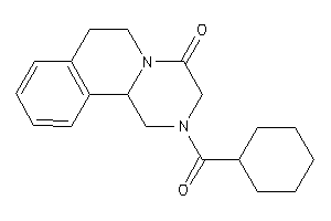 2-(cyclohexanecarbonyl)-3,6,7,11b-tetrahydro-1H-pyrazino[2,1-a]isoquinolin-4-one
