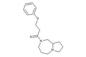 1-(1,3,4,5,7,8,9,9a-octahydropyrrolo[1,2-a][1,4]diazepin-2-yl)-3-phenoxy-propan-1-one