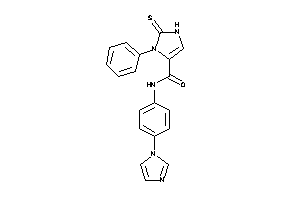 N-(4-imidazol-1-ylphenyl)-3-phenyl-2-thioxo-4-imidazoline-4-carboxamide