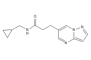 N-(cyclopropylmethyl)-3-pyrazolo[1,5-a]pyrimidin-6-yl-propionamide