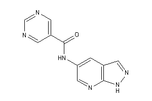 N-(1H-pyrazolo[3,4-b]pyridin-5-yl)pyrimidine-5-carboxamide