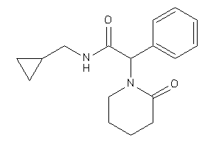 N-(cyclopropylmethyl)-2-(2-ketopiperidino)-2-phenyl-acetamide