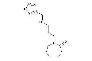 1-[3-(1H-pyrazol-3-ylmethylamino)propyl]azepan-2-one