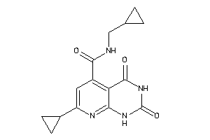 7-cyclopropyl-N-(cyclopropylmethyl)-2,4-diketo-1H-pyrido[2,3-d]pyrimidine-5-carboxamide