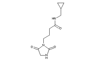 N-(cyclopropylmethyl)-4-(2,5-diketoimidazolidin-1-yl)butyramide
