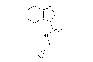 N-(cyclopropylmethyl)-4,5,6,7-tetrahydrobenzothiophene-3-carboxamide