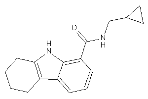Image of N-(cyclopropylmethyl)-6,7,8,9-tetrahydro-5H-carbazole-1-carboxamide
