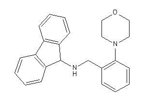 9H-fluoren-9-yl-(2-morpholinobenzyl)amine