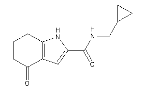 Image of N-(cyclopropylmethyl)-4-keto-1,5,6,7-tetrahydroindole-2-carboxamide