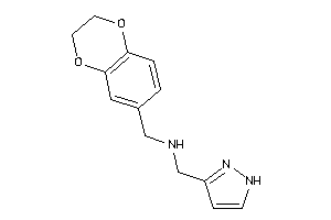 2,3-dihydro-1,4-benzodioxin-7-ylmethyl(1H-pyrazol-3-ylmethyl)amine