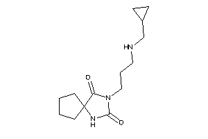 3-[3-(cyclopropylmethylamino)propyl]-1,3-diazaspiro[4.4]nonane-2,4-quinone