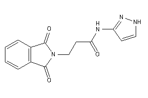 3-phthalimido-N-(1H-pyrazol-3-yl)propionamide