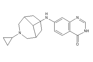 7-[(7-cyclopropyl-7-azabicyclo[3.3.1]nonan-9-yl)amino]-3H-quinazolin-4-one