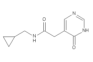 N-(cyclopropylmethyl)-2-(6-keto-1H-pyrimidin-5-yl)acetamide