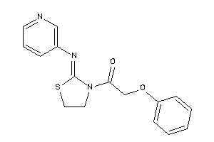 2-phenoxy-1-[2-(3-pyridylimino)thiazolidin-3-yl]ethanone