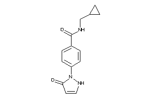 Image of N-(cyclopropylmethyl)-4-(5-keto-3-pyrazolin-1-yl)benzamide