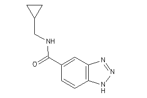 N-(cyclopropylmethyl)-1H-benzotriazole-5-carboxamide