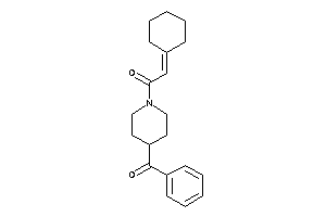 1-(4-benzoylpiperidino)-2-cyclohexylidene-ethanone