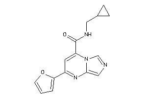 Image of N-(cyclopropylmethyl)-2-(2-furyl)imidazo[1,5-a]pyrimidine-4-carboxamide