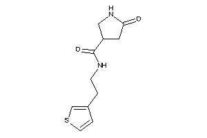 5-keto-N-[2-(3-thienyl)ethyl]pyrrolidine-3-carboxamide