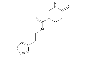 6-keto-N-[2-(3-thienyl)ethyl]nipecotamide