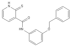 N-(3-benzoxyphenyl)-2-thioxo-1H-pyridine-3-carboxamide
