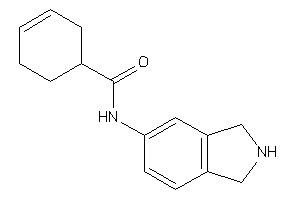 N-isoindolin-5-ylcyclohex-3-ene-1-carboxamide