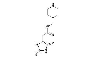 2-(2,5-diketoimidazolidin-4-yl)-N-(4-piperidylmethyl)acetamide