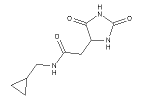 Image of N-(cyclopropylmethyl)-2-(2,5-diketoimidazolidin-4-yl)acetamide