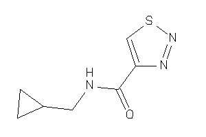 N-(cyclopropylmethyl)thiadiazole-4-carboxamide