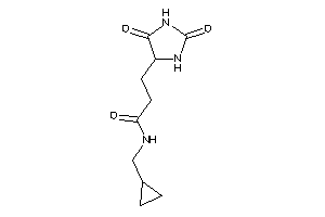 Image of N-(cyclopropylmethyl)-3-(2,5-diketoimidazolidin-4-yl)propionamide