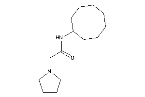 N-cyclooctyl-2-pyrrolidino-acetamide