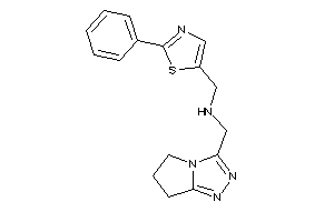 6,7-dihydro-5H-pyrrolo[2,1-c][1,2,4]triazol-3-ylmethyl-[(2-phenylthiazol-5-yl)methyl]amine