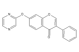 3-phenyl-7-pyrazin-2-yloxy-chromone