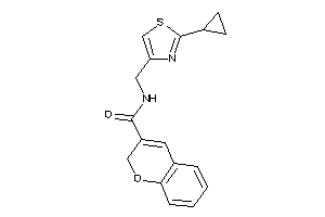 N-[(2-cyclopropylthiazol-4-yl)methyl]-2H-chromene-3-carboxamide