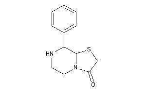 8-phenyl-6,7,8,8a-tetrahydro-5H-thiazolo[3,2-a]pyrazin-3-one