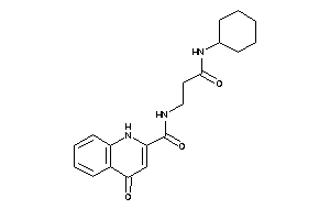 N-[3-(cyclohexylamino)-3-keto-propyl]-4-keto-1H-quinoline-2-carboxamide