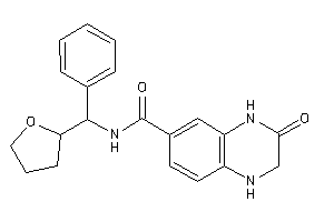 3-keto-N-[phenyl(tetrahydrofuryl)methyl]-2,4-dihydro-1H-quinoxaline-6-carboxamide