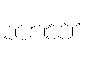 7-(3,4-dihydro-1H-isoquinoline-2-carbonyl)-3,4-dihydro-1H-quinoxalin-2-one