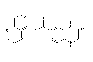 N-(2,3-dihydro-1,4-benzodioxin-5-yl)-3-keto-2,4-dihydro-1H-quinoxaline-6-carboxamide