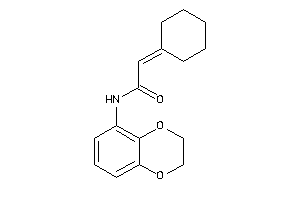 2-cyclohexylidene-N-(2,3-dihydro-1,4-benzodioxin-5-yl)acetamide