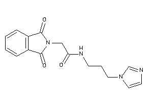 N-(3-imidazol-1-ylpropyl)-2-phthalimido-acetamide