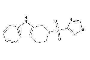 2-(1H-imidazol-4-ylsulfonyl)-1,3,4,9-tetrahydro-$b-carboline