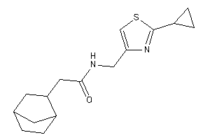 N-[(2-cyclopropylthiazol-4-yl)methyl]-2-(2-norbornyl)acetamide