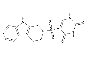 Image of 5-(1,3,4,9-tetrahydro-$b-carbolin-2-ylsulfonyl)uracil