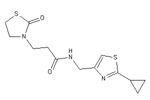 N-[(2-cyclopropylthiazol-4-yl)methyl]-3-(2-ketothiazolidin-3-yl)propionamide