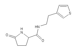 5-keto-N-[2-(3-thienyl)ethyl]pyrrolidine-2-carboxamide