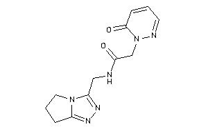 N-(6,7-dihydro-5H-pyrrolo[2,1-c][1,2,4]triazol-3-ylmethyl)-2-(6-ketopyridazin-1-yl)acetamide